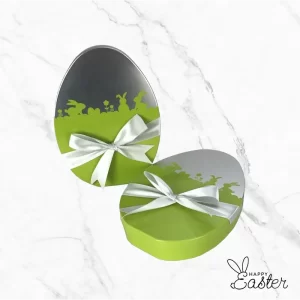 Метална кутия, която след празника може да се използва за съхранение на дребни вещи.