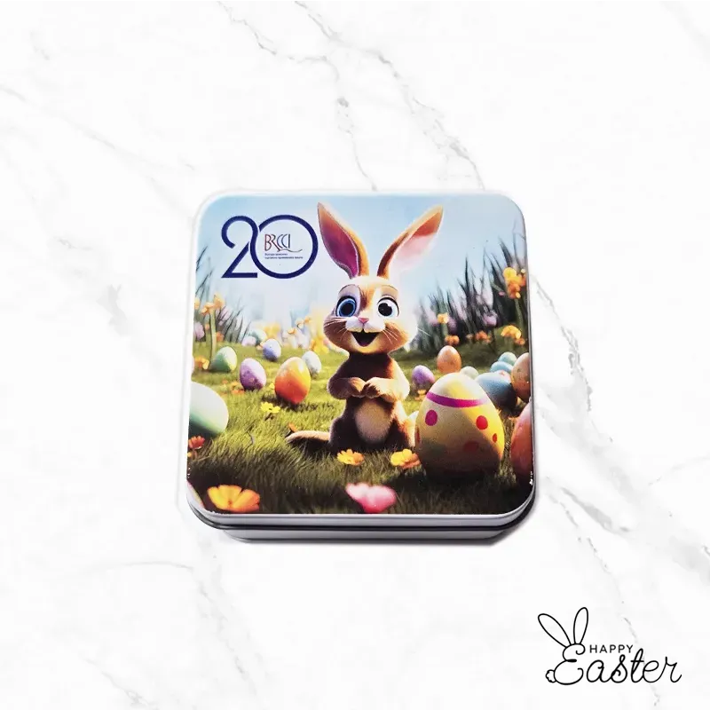 Корпоративен великденски подарък Happy Easter Gift с шоколад