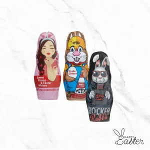 Тематичен великденски комплект с сладки изделия и подаръчни продукти