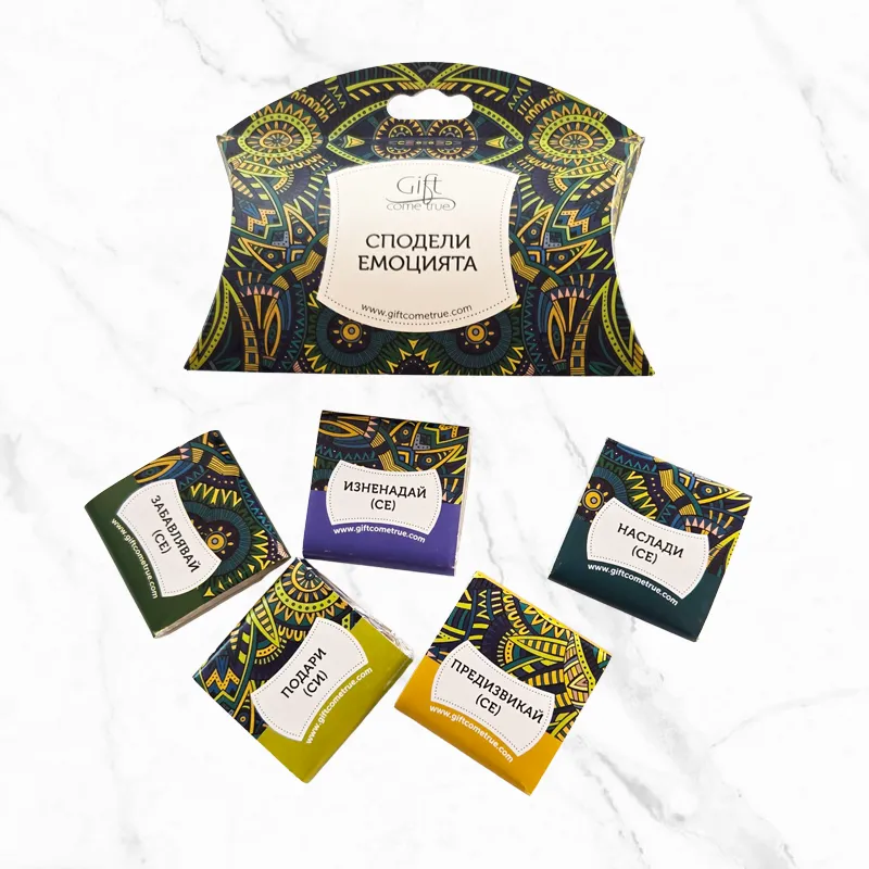 Бонбониера с 5 шоколадчета