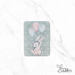 Великденска метална кутия с шоколадови яйца във винтидж стил