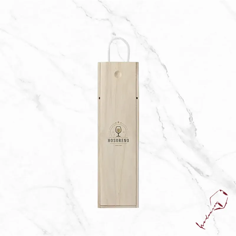 Кутия за вино WineWood с изчистена дървена визия