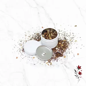 Мини метална кутияж с насипен чай